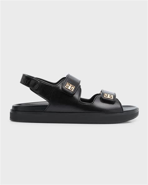 givenchy 4g flat logo sandals